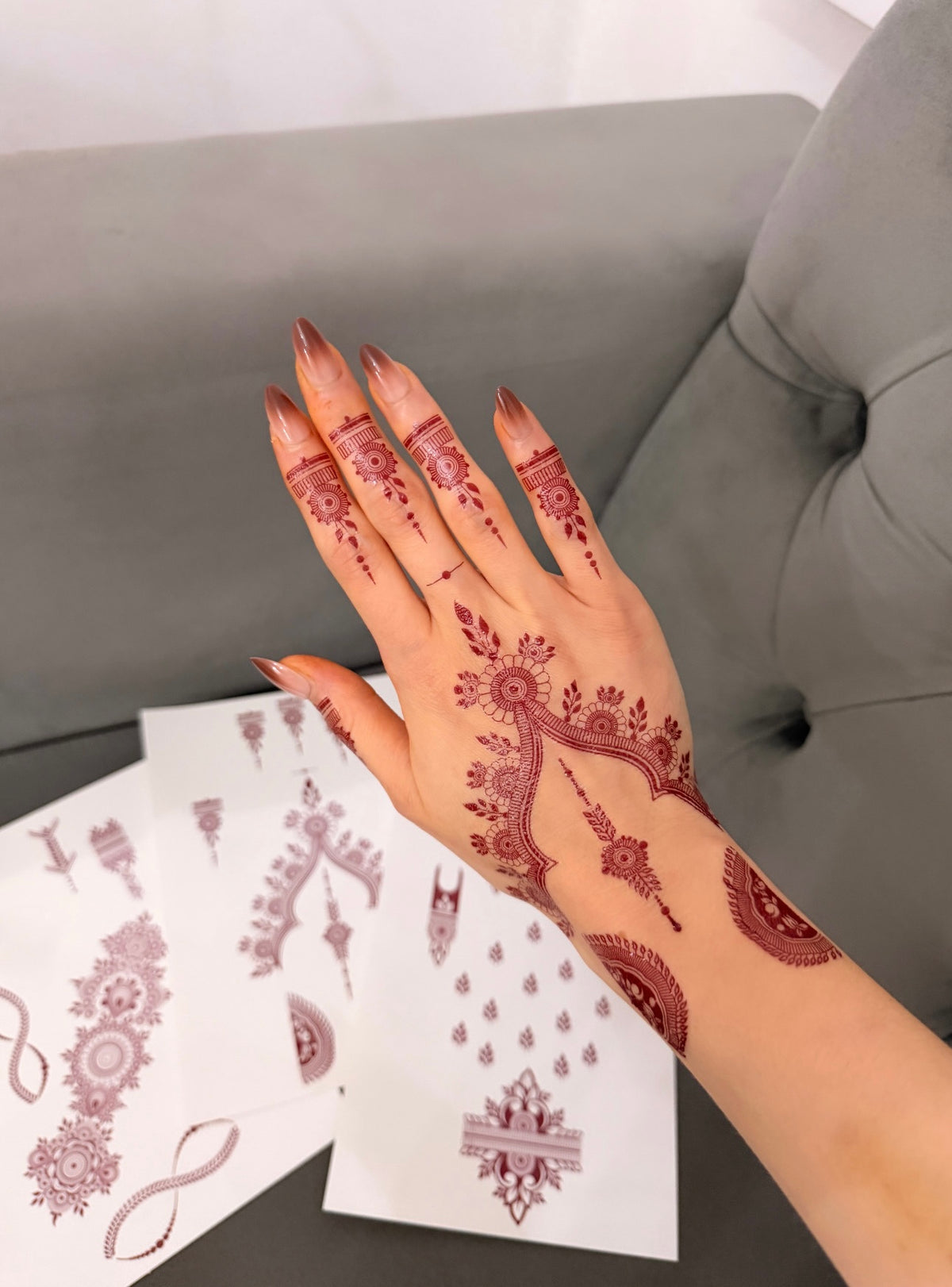 Temporary Henna Tattoos